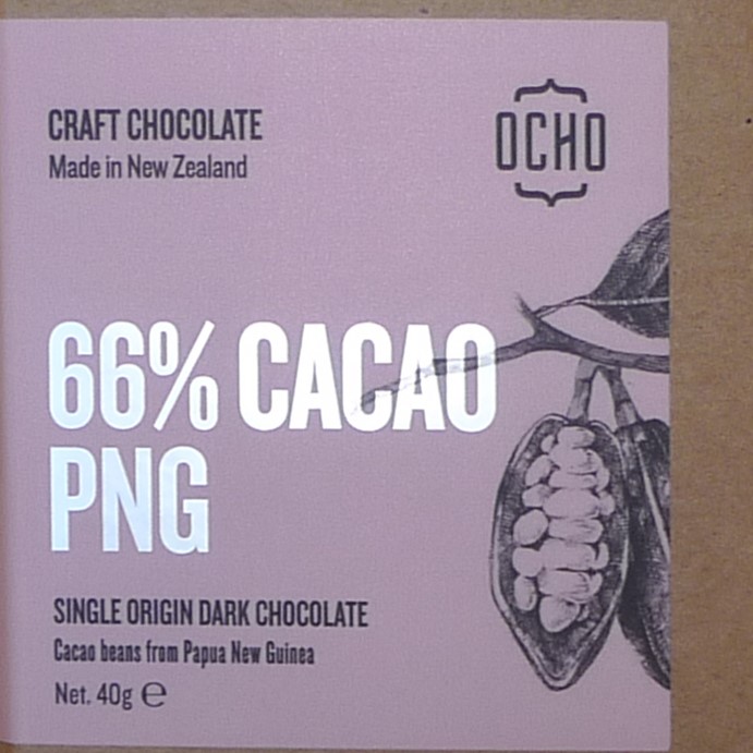 Ocho Chocolate- 66% Cacao PNG